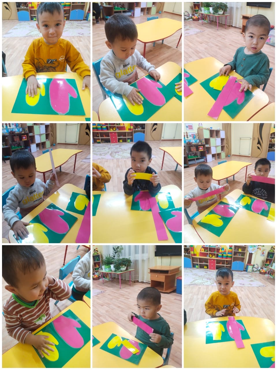 Ортаңғы "Балапан" тобы: "Данаға қолғап керек".