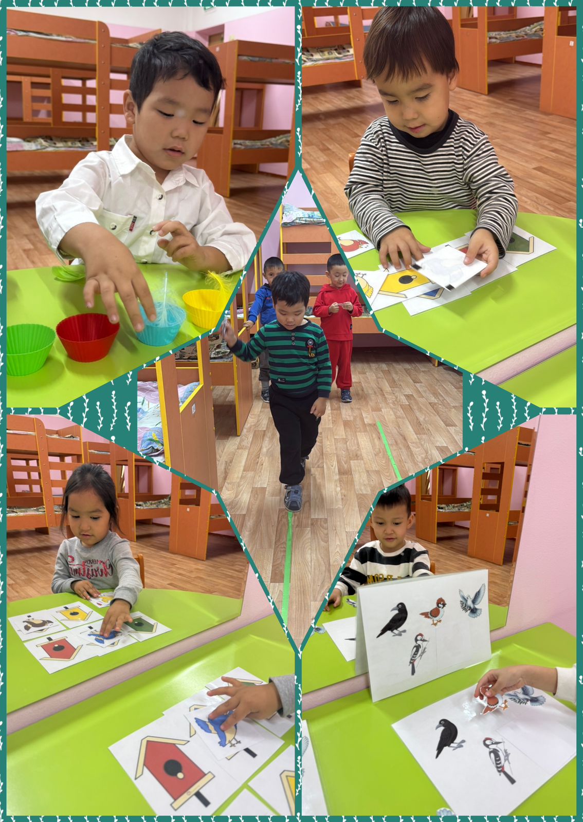 Ересек «Балдырған» тобы: ⁠«Қыстайтын құстар»